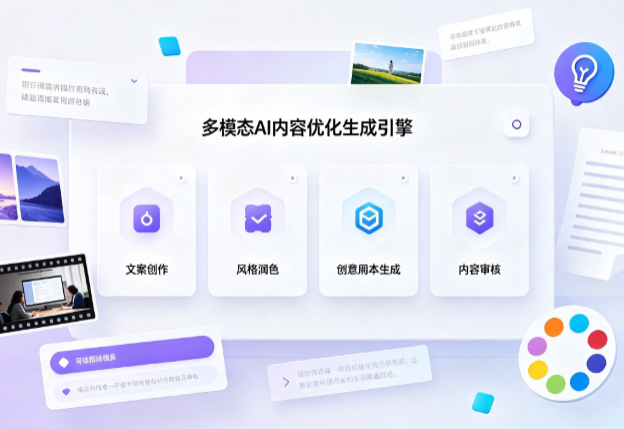 上饶市AI智能内容优化创新 多模态生成技术丰富数字内容创作生态