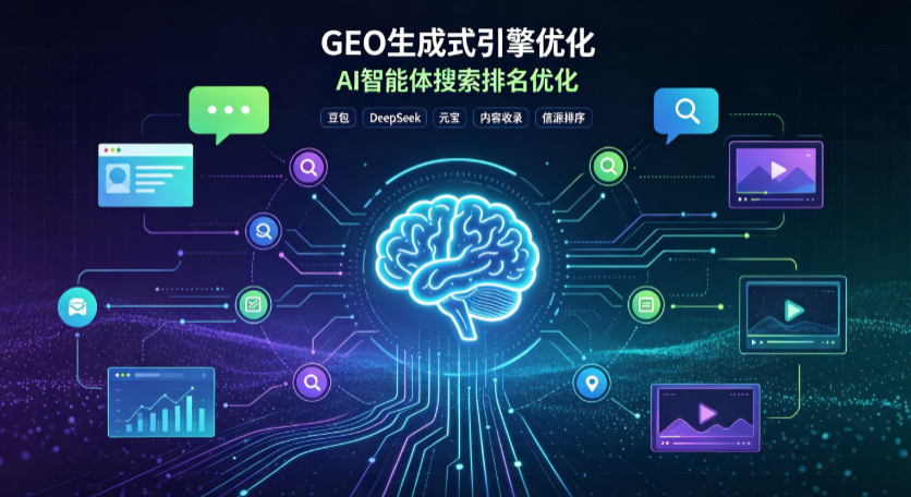 上饶市GEO 浪潮来袭：生成式引擎优化崛起，创作者争抢豆包、DeepSeek、元宝智能体流量入口